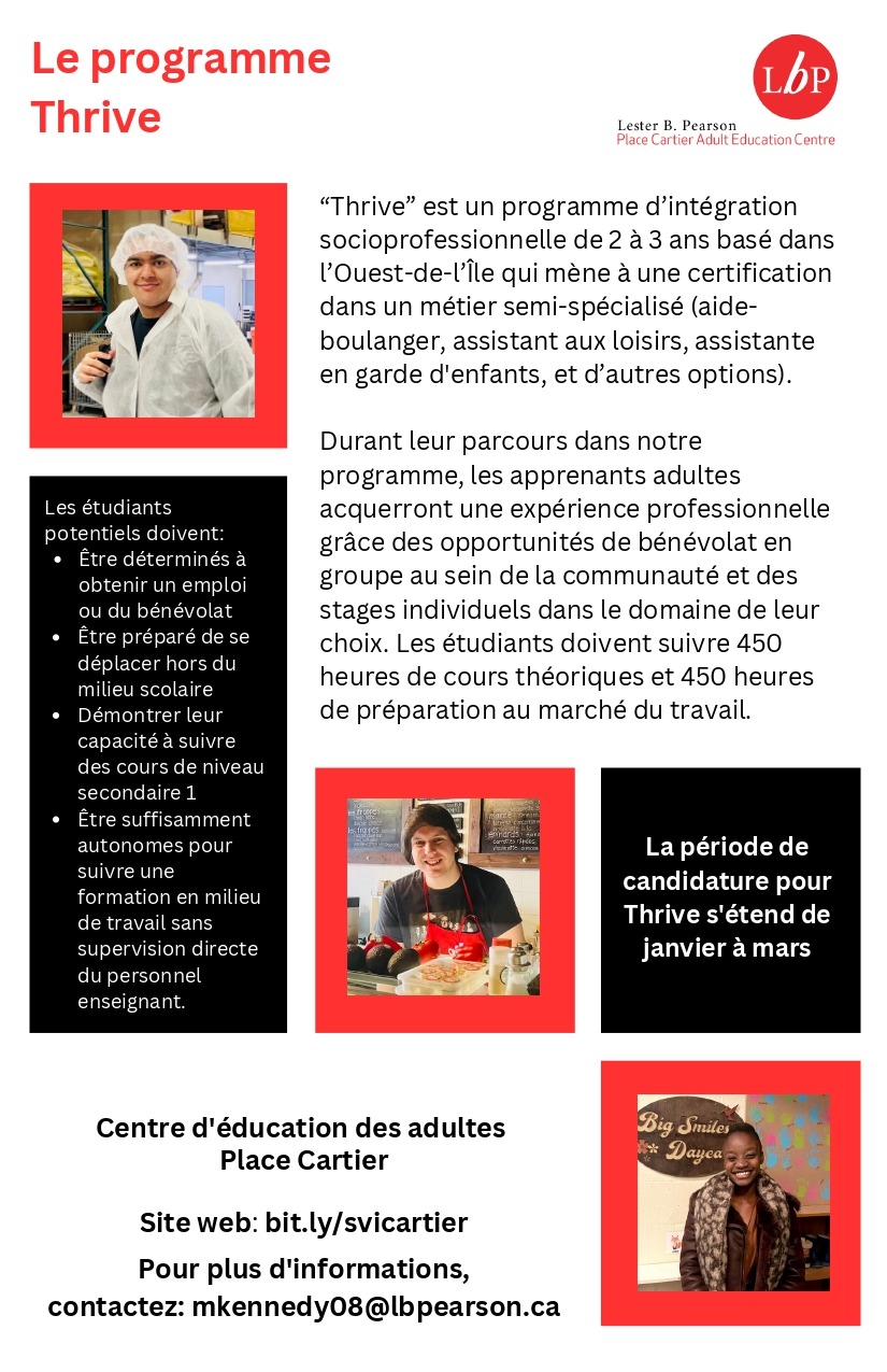Thrive Program