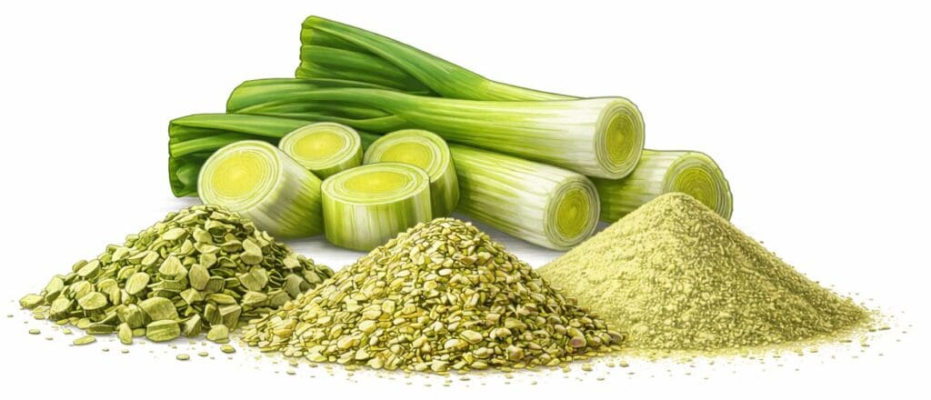 Green leeks