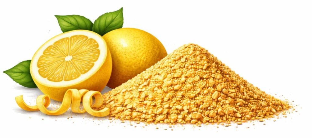 Lemon peel